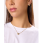 Collar GUESS BELOVED Mujer de Acero Dorado con Corazón y Cristales JUBN05018JWYGT-U Collar GUESS BELOVED Mujer de Acero Dorado con Corazón y Cristales JUBN05018JWYGT-U