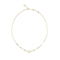Collar GUESS 4LOVE Mujer de Acero Dorado con Logo 4G, Flores y Cristales JUBN05038JWYGT-U Collar GUESS 4LOVE Mujer de Acero Dorado con Logo 4G, Flores y Cristales JUBN05038JWYGT-U