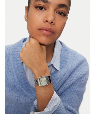 Reloj CASIO Vintage Analógico-Digital para Mujer con Esfera Verde y Brazalete de Acero AQ-800E-3AEF