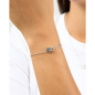 Pulsera GUESS de Acero Plateado con Doble Cadena y Estrella con Pedrería JUBB05538JWRHS