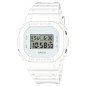 Reloj CASIO G-SHOCK Unisex - ORIGEN Digital Monocromático Blanco - Sumergible (200m) - DW-5600WW-7ER