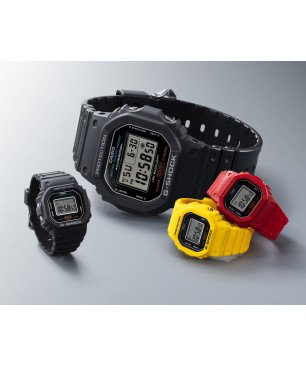 Reloj Anillo G-SHOCK NANO Mini Reloj Negro en Forma de Anillo | 20 BAR | Resina Bio | Coleccionable | DW-5600-1ER