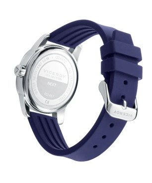 Reloj VICEROY Infantil Deportivo de Acero con Esfera Azul y Correa de Cruz Azul 401467-35