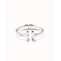 Pulsera Rígida UNOde50 Ser Natural - Acero Bañado en Plata de Ley - Detalles de Tubos - TALLA L | PUL2443MTL0000L Pulsera Rígida UNOde50 Ser Natural - Acero Bañado en Plata de Ley - Detalles de Tubos - TALLA L | PUL2443MTL0000L