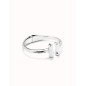 Pulsera Rígida UNOde50 Ser Natural - Acero Bañado en Plata de Ley - Detalles de Tubos - TALLA L | PUL2443MTL0000L Pulsera Rígida UNOde50 Ser Natural - Acero Bañado en Plata de Ley - Detalles de Tubos - TALLA L | PUL2443MTL0000L