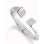 Pulsera Rígida UNOde50 Ser Sin Complejos - Acero Liso Bañado en Plata - Extremos Cuadrados | PUL2493MTL0000L Pulsera Rígida UNOde50 Ser Sin Complejos - Acero Liso Bañado en Plata - Extremos Cuadrados | PUL2493MTL0000L