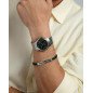 Pulsera VICEROY Para Hombre - Piel Negra con Detalle Placa Central de Acero | 15179P01010 Pulsera VICEROY Para Hombre - Piel Negra con Detalle Placa Central de Acero | 15179P01010