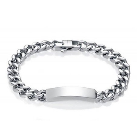Pulsera VICEROY Para Hombre - Esclava de Acero Plateado con Cadena de Eslabones | 6441P01000