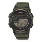 Reloj Casio Para Hombre - Digital Deportivo Correa Gris Oscuro - Sumergible (10 BAR) - Retroiluminación LED - WS-1800-3AVEF