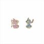 Pendientes Disney Angel & Stitch Bronce Dorado Originales Cierre Presión BC0003P Pendientes Disney Angel & Stitch Bronce Dorado Originales Cierre Presión BC0003P