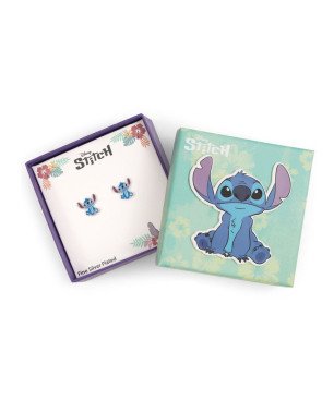 Pendientes Disney Stitch Para niño/niña Bronce Plateado BC0001P