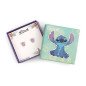 Pendientes Disney Stitch Para niña Bronce Plateado Rosa BC0002P Pendientes Disney Stitch Para niña Bronce Plateado Rosa BC0002P