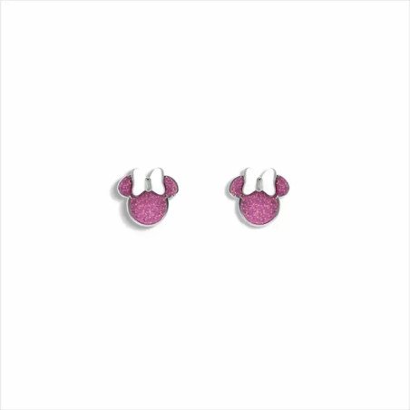 Pendientes Disney E600196NKL.TP Minnie Brillo Rosa Acero