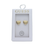 Pendientes GUESS Mujer TOC-HEART Corazón Dorado Acero Inoxidable Logotipo Grabado Los Angeles JOBE06004JWYGT-U Pendientes GUESS Mujer TOC-HEART Corazón Dorado Acero Inoxidable Logotipo Grabado Los Angeles JOBE06004JWYGT-U