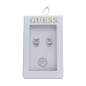 Pendientes GUESS Mujer TOC-HEART & CRYSTAL Corazón Plateado Acero Inoxidable Texturizado Cristal Solitario JOBE06005JWRHT-U Pendientes GUESS Mujer TOC-HEART & CRYSTAL Corazón Plateado Acero Inoxidable Texturizado Cristal Solitario JOBE06005JWRHT-U