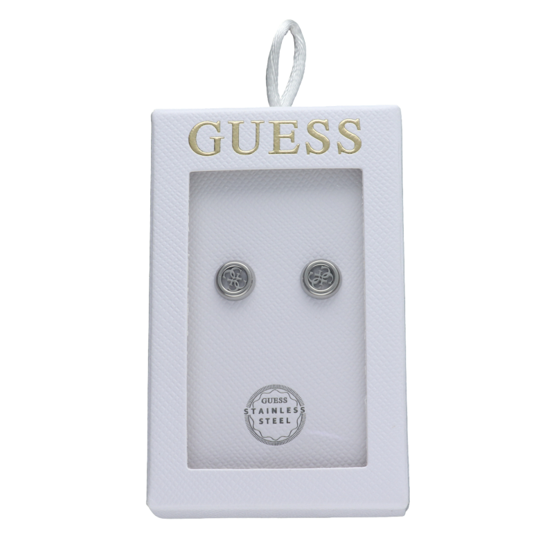 Pendientes GUESS Mujer TOC-4G Círculo Plateado Acero Inoxidable con Logotipo 4G - JOBE06012JWRHT-U Pendientes GUESS Mujer TOC-4G Círculo Plateado Acero Inoxidable con Logotipo 4G - JOBE06012JWRHT-U