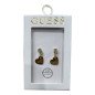 Pendientes GUESS Mujer TOC-CRYSTAL & HEART Corazón Dorado Acero Inoxidable Cristal Solitario JOBE06000JWYGT-U Pendientes GUESS Mujer TOC-CRYSTAL & HEART Corazón Dorado Acero Inoxidable Cristal Solitario JOBE06000JWYGT-U