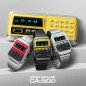 Reloj CASIO Unisex - Calculadora Vintage 70s - Rojo/Negro con Correa de Acero - CA-500WE-4BEF