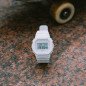 Reloj CASIO G-SHOCK Unisex - ORIGEN Digital Monocromático Blanco - Sumergible (200m) - DW-5600WW-7ER