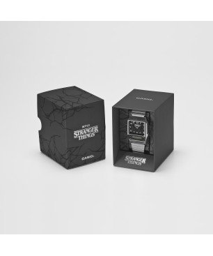 Reloj CASIO x Stranger Things Unisex – Edición Especial | Detalles Inspirados en Vecna & Upside Down | Packaging Exclusivo