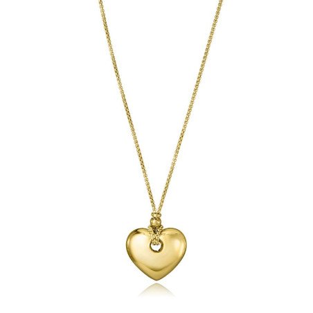 Collar VICEROY Para Mujer - Cadena y Colgante de Corazón - Acero IP Dorado - 75435C01012