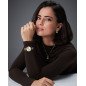 Reloj VICEROY Air Para Mujer - Analógico con Correa y Esfera de Acero IP Dorado - Movimiento Cuarzo - 401306-27