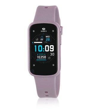Reloj MAREA Smart Band Niños - Correa Silicona Lila - Conexión Multifunción - Incluye Auriculares Bluetoooth | B57015/14