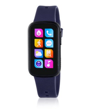 Reloj MAREA Smart Band Niños - Correa Silicona Azul - Conexión Multifunción - Incluye Auriculares Bluetoooth | B57015/11