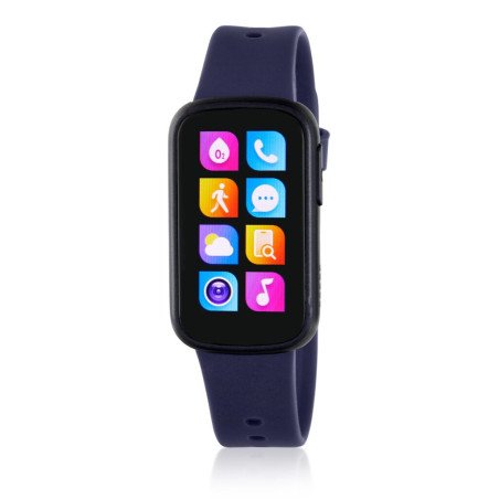 Reloj MAREA Smart Band Niños - Correa Silicona Azul - Conexión Multifunción - Incluye Auriculares Bluetoooth | B57015/11