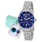 Reloj MAREA Niño - Comunión Analógico Esfera y Dial Azul - Brazalete Acero - Altavoz Bluetooth de Regalo | 5 ATM | B36203/5 Reloj MAREA Niño - Comunión Analógico Esfera y Dial Azul - Brazalete Acero - Altavoz Bluetooth de Regalo | 5 ATM | B36203/5