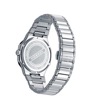 Reloj VICEROY Hombre Colección Laura Escanes - Analógico Caja IP Gris con Esfera Gris y Brazalete Acero | 10 ATM | 45111-17