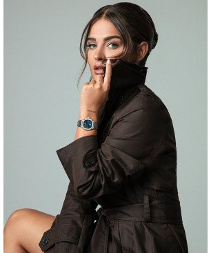 Reloj VICEROY Mujer Colección Laura Escanes - Analógico Esfera Azul Caja y Brazalete de Acero | 10 ATM | 45110-37