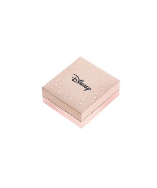 Pendientes de Botón DISNEY Niña - Silueta Minnie Acero Plateado e IP Rojo - E600191NRL.CJ