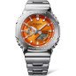 Reloj G-SHOCK Hombre - Analógico-Digital Bisel Octogonal Metalizado y Esfera Naranja - Resistente al Agua 20 BAR | GM-2110D-4AER