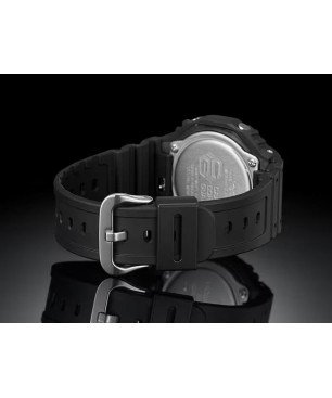 Reloj G-SHOCK Hombre - Analógico-Digital Correa y Esfera Negra con Bisel Camuflaje - Resistente al Agua 20 BAR | GA-2100SU-1AER