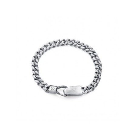 Pulsera VICEROY Beat Hombre - Cadena de Acero con Eslabones - Cierre de Mosquetón | 20,5 cm | 14391P01000