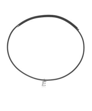 Collar VICEROY Mujer - Acero con Cierre Magnético y Cordón de Nylon Negro - Diseño Minimalista | 15211C01010