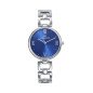 Reloj MARK MADDOX Alfama Mujer - Brazalete de Acero y Esfera Azul con Dos Agujas - Números Romanos | 5 ATM | MM1033-33