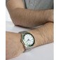 Reloj MARK MADDOX Mission Hombre - Brazalete de Acero y Esfera Blanca - Bisel Color Verde | 10 ATM | HM1022-07 Reloj MARK MADDOX Mission Hombre - Brazalete de Acero y Esfera Blanca - Bisel Color Verde | 10 ATM | HM1022-07