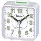 Reloj CASIO Despertador de Mesa de Resina con Alarma Sonora Blanco TQ-140-7EF