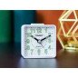 Reloj CASIO Despertador de Mesa de Resina con Alarma Sonora Blanco TQ-140-7EF