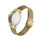Reloj MARK MADDOX Greenwich Hombre - Brazalete de Acero IP Dorado Tipo Malla Milanesa - Esfera Verde | 5 ATM | HM1014-64