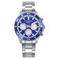 Reloj MARK MADDOX Mission Hombre - Cronógrafo Brazalete de Acero y Esfera Azul/Blanca - Bisel Color Azul | 10 ATM | HM0157-36 Reloj MARK MADDOX Mission Hombre - Cronógrafo Brazalete de Acero y Esfera Azul/Blanca - Bisel Color Azul | 10 ATM | HM0157-36