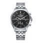 Reloj MARK MADDOX Marais Hombre - Cronógrafo Brazalete de Acero y Esfera Negra - Agujas Color Plata | 10 ATM | HM1032-57 Reloj MARK MADDOX Marais Hombre - Cronógrafo Brazalete de Acero y Esfera Negra - Agujas Color Plata | 10 ATM | HM1032-57