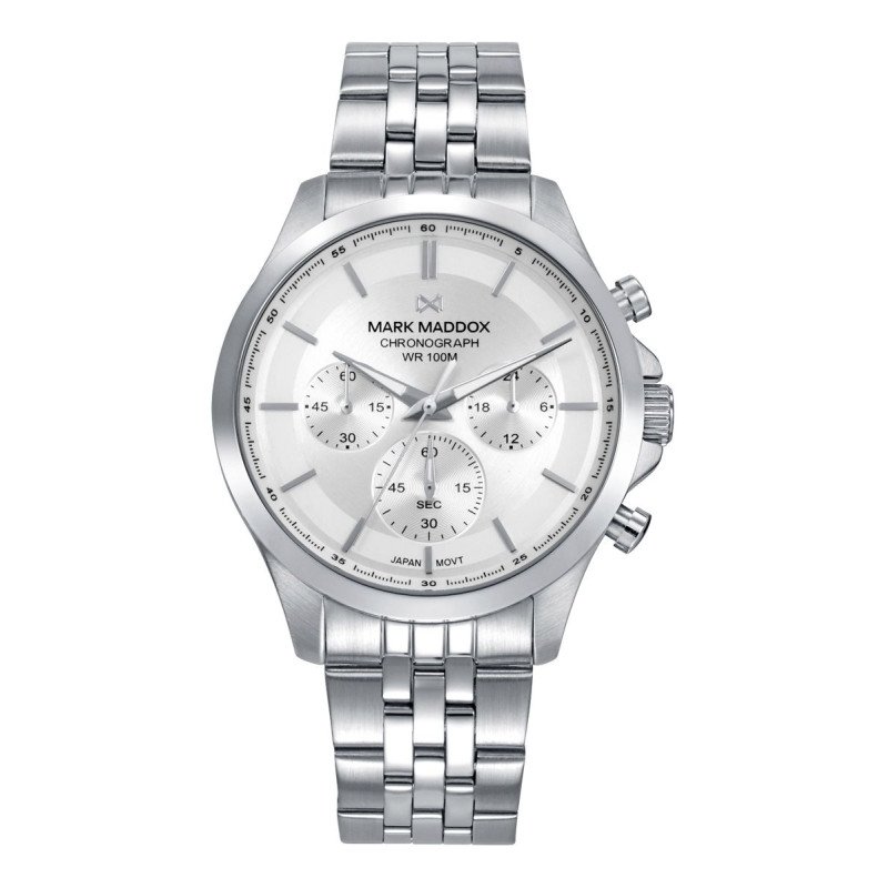 Reloj MARK MADDOX Hombre de Acero Inoxidable con Cronógrafo HM1032-07 Reloj MARK MADDOX Hombre de Acero Inoxidable con Cronógrafo HM1032-07