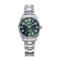 Reloj MARK MADDOX Marais Mujer - Brazalete de Acero con Esfera Verde - Números y Agujas Color Plata | 5 ATM | MM1032-65