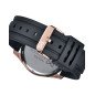 Reloj MARK MADDOX Mission Hombre - Brazalete Silicona Negra y Esfera Blanca - Caja Acero Oro Rosa | 5 ATM | HC0106-05 Reloj MARK MADDOX Mission Hombre - Brazalete Silicona Negra y Esfera Blanca - Caja Acero Oro Rosa | 5 ATM | HC0106-05