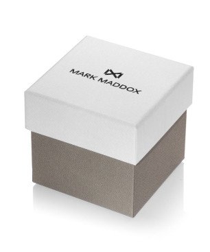 Reloj MARK MADDOX Notting Mujer - Brazalete Piel Blanca Iridiscente y Esfera Nácar - Caja Acero IP Dorado | 5 ATM | MC0102-77