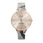 Reloj MARK MADDOX Alfama Mujer - Brazalete Piel Animal Print Serpiente - Caja y Esfera Acero IP Rosa | 5 ATM | MC7112-97
