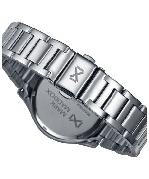 Reloj MARK MADDOX Tooting Mujer - Brazalete Acero con Esfera Blanca y Detalle Circonitas - Incluye Pulsera | 5 ATM | MM7145-03